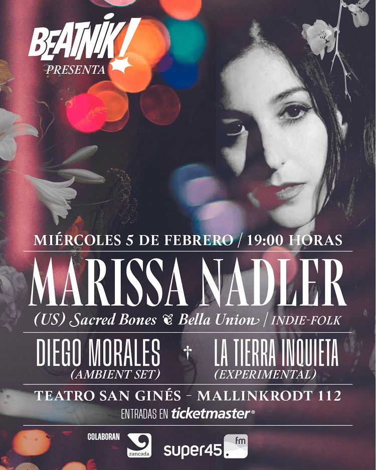 Cantautora indie-folk estadounidense Marissa Nadler debuta en Chile